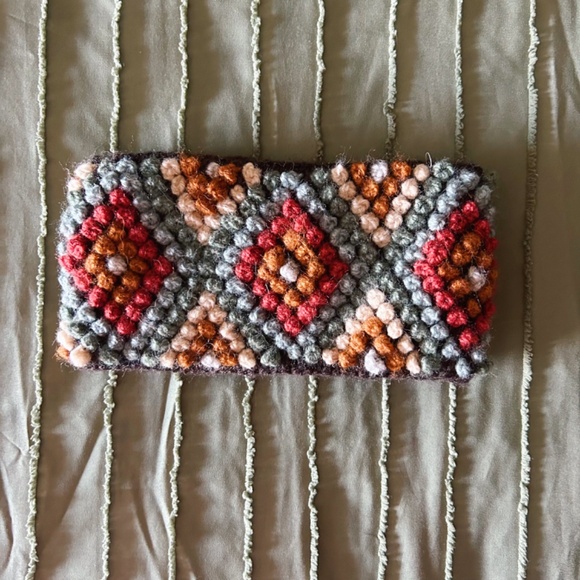 Andes Gifts Diamond Ear Warmer in Cielo - NWT - Picture 3 of 4